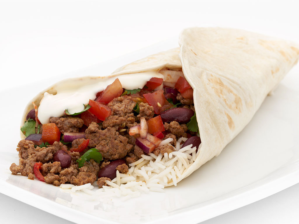 Burrito med brisket deig