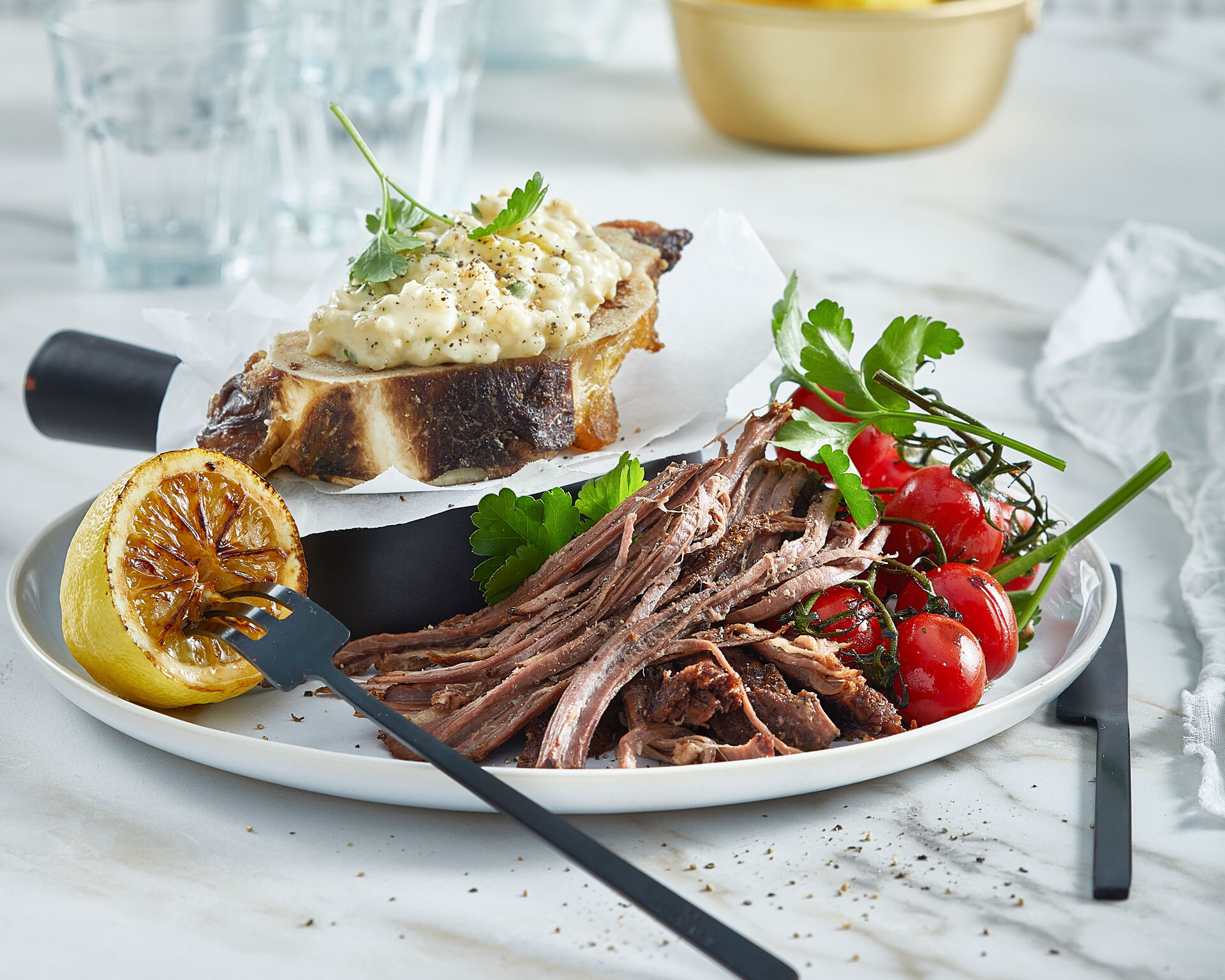 Ungfe brisket bygg højde