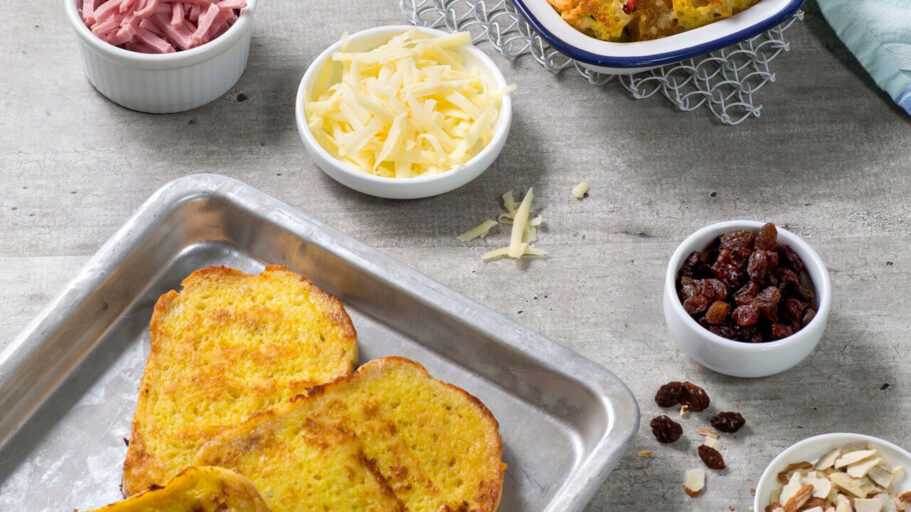 Arme riddere/brødpudding - salt eller søt