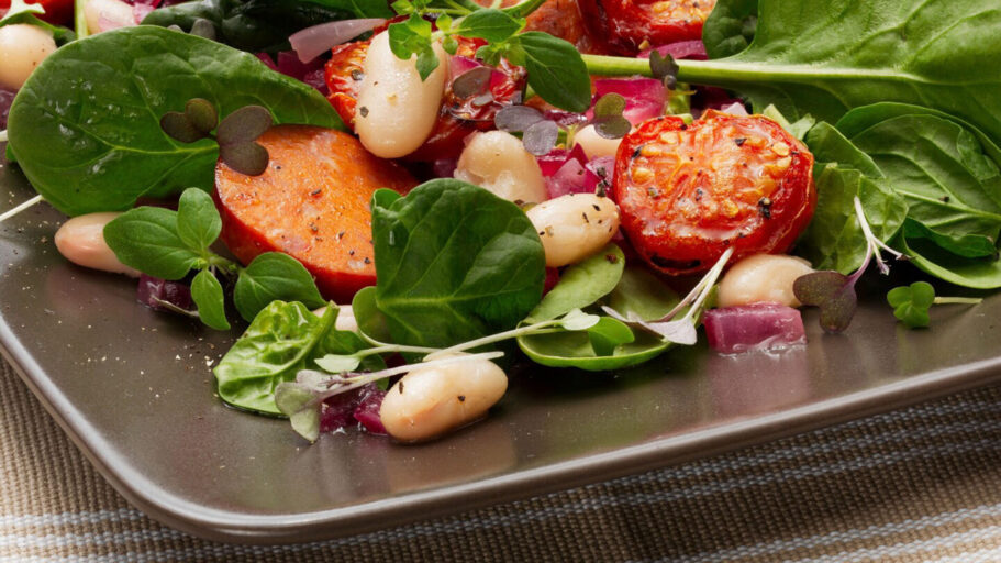 Lun salat med Gilde Chorizo