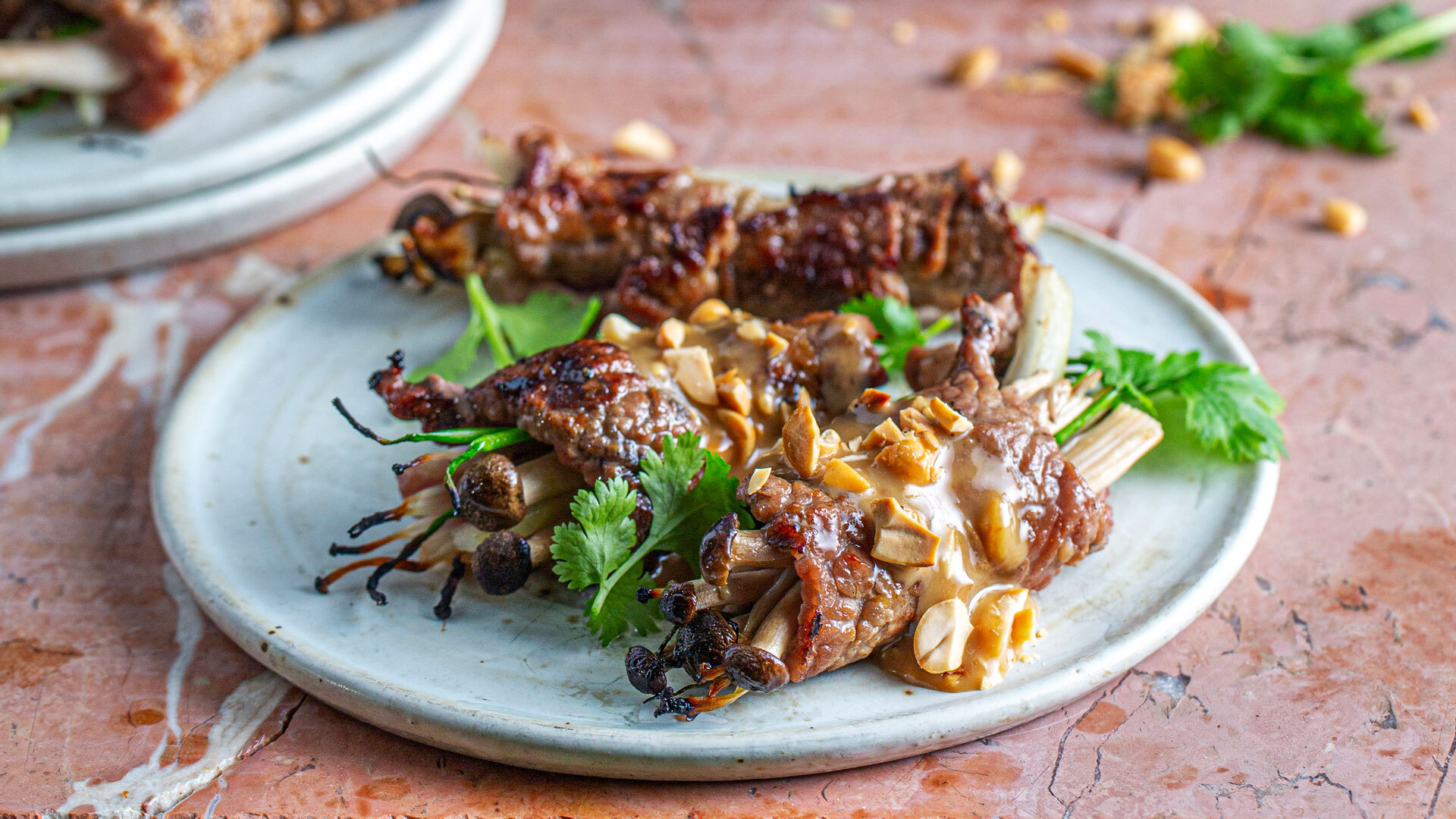 Chadolbaegi med Storfe brisket