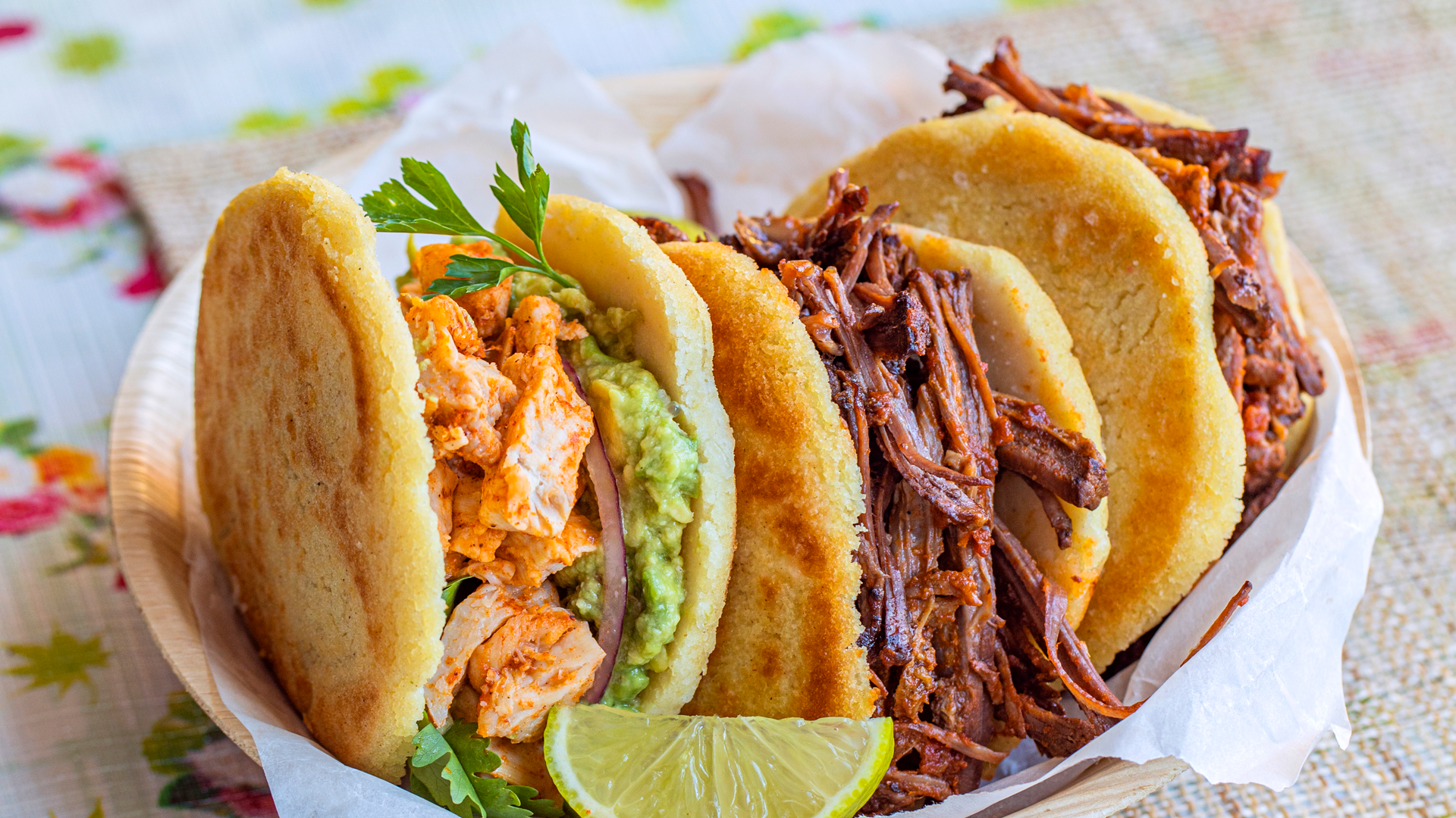 Handheld Hero Arepas