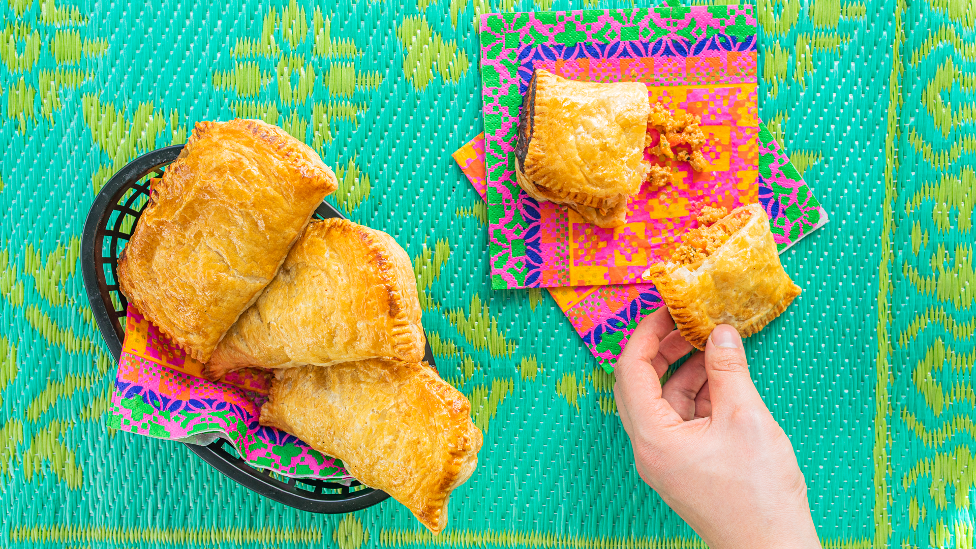 Handheld Hero Empanadas