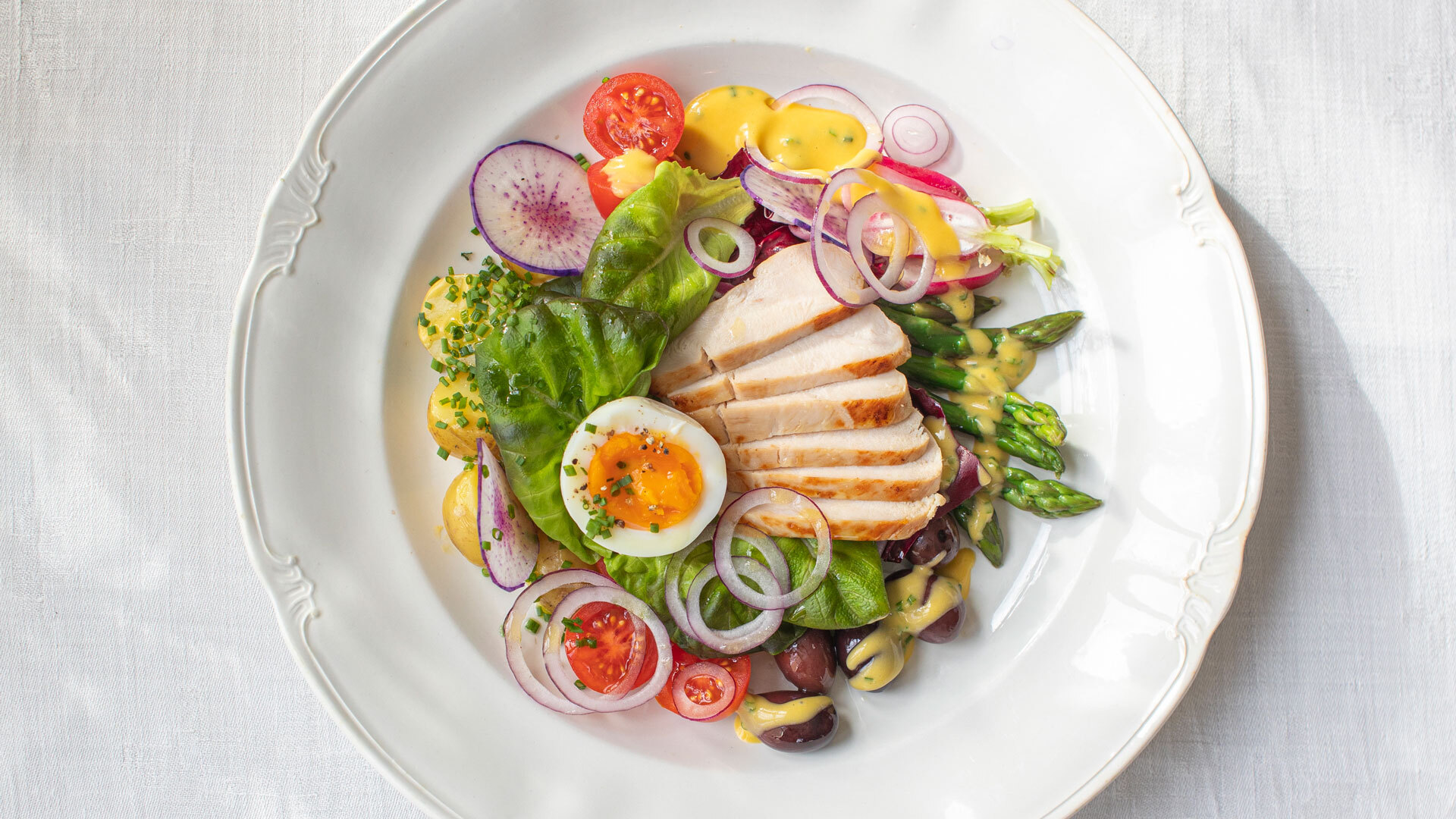 Klassisk fransk Salade Nicoise