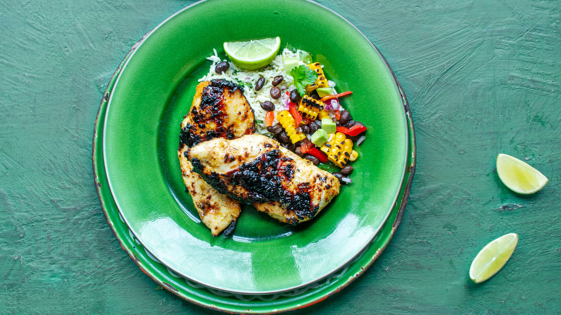 Livèchekylling Pollo al carbon