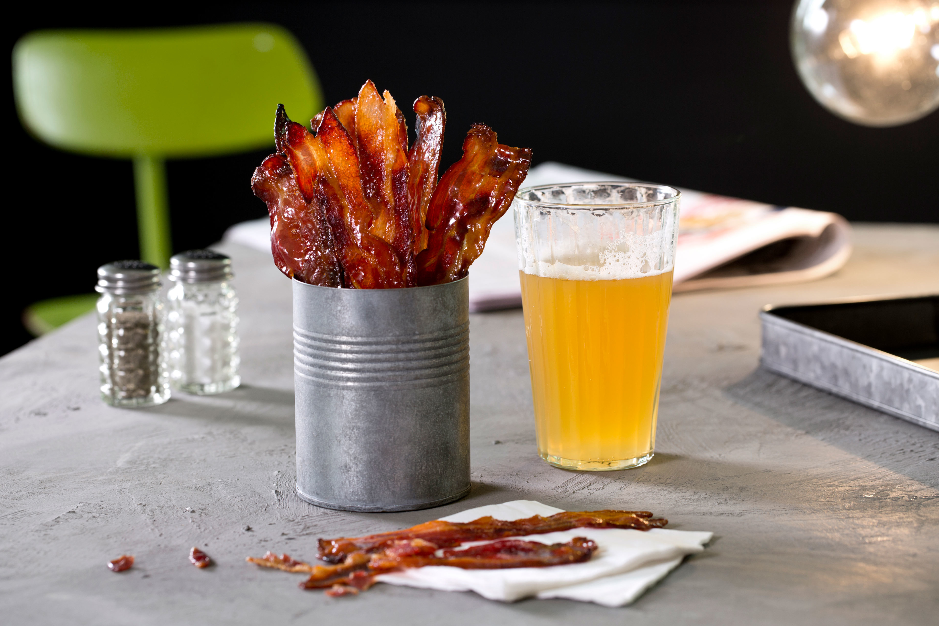 Maplecandied bacon