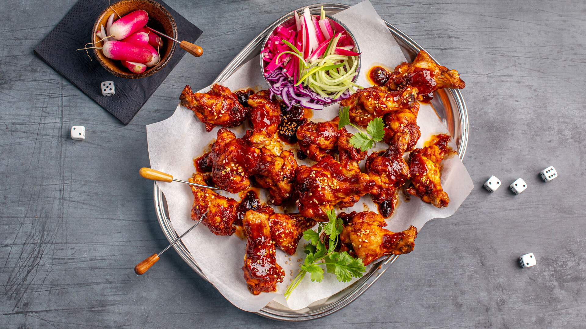 Prior Kylling Spicy Wings med Koreansk Sticky Glaze