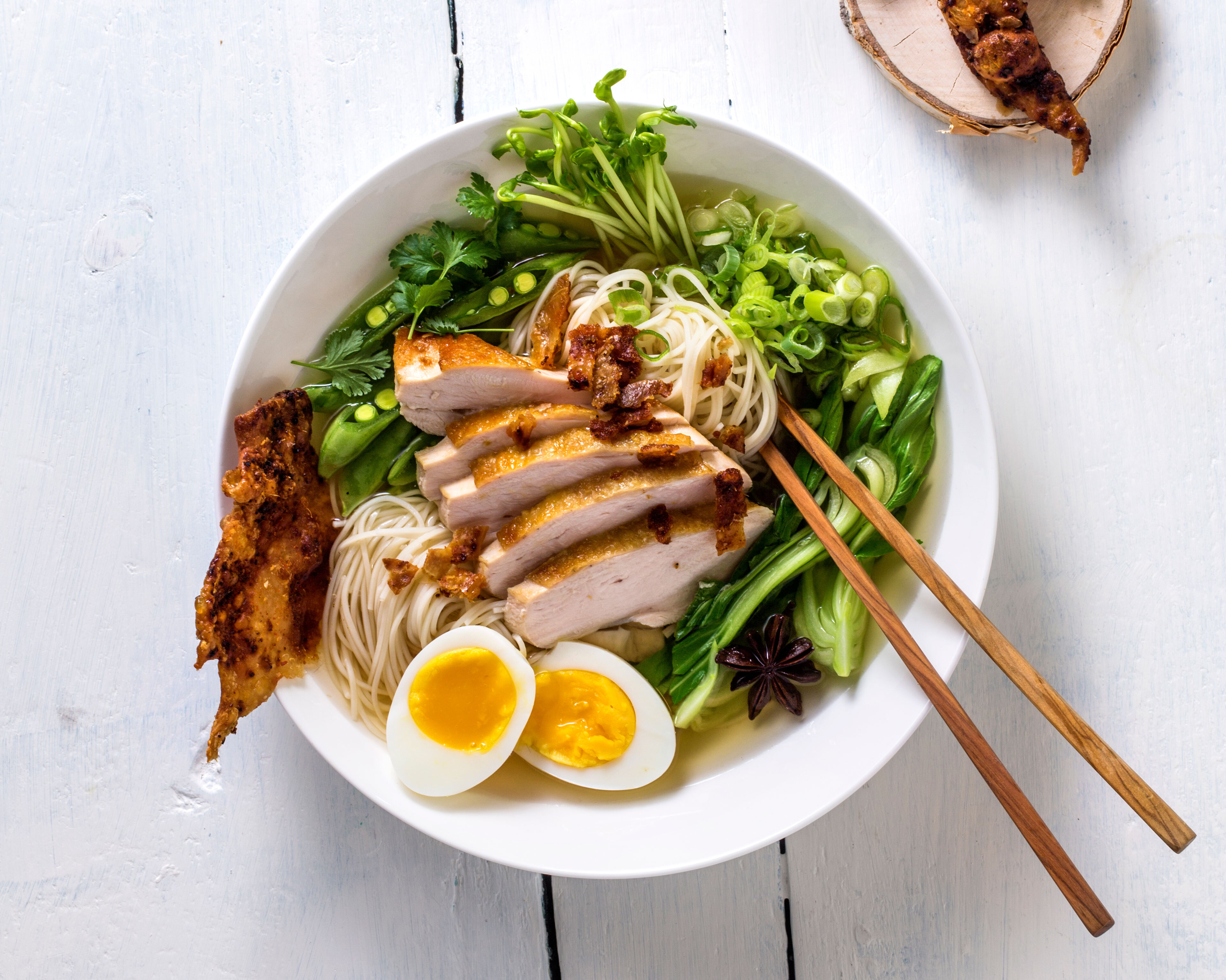 Ramen med Livèche kyllingfilet