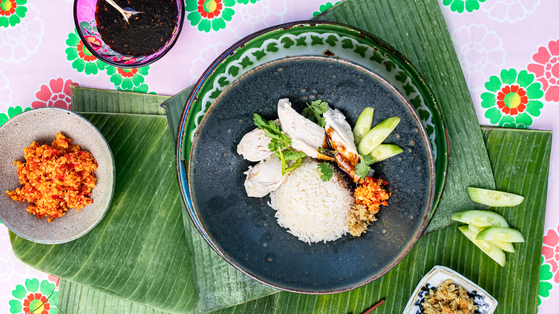 Singapore Haianese chicken rice