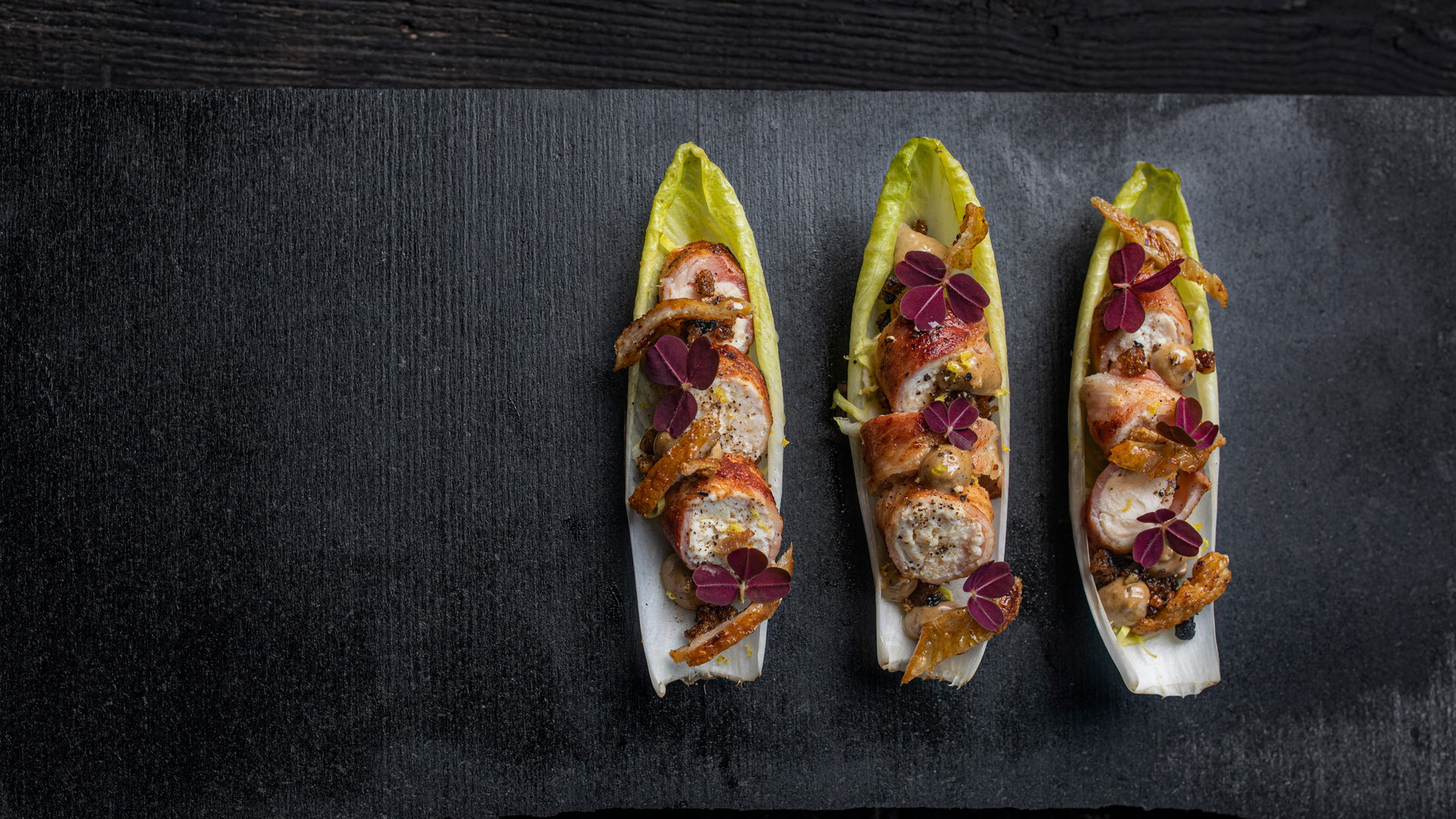 Smoky flavours Endive