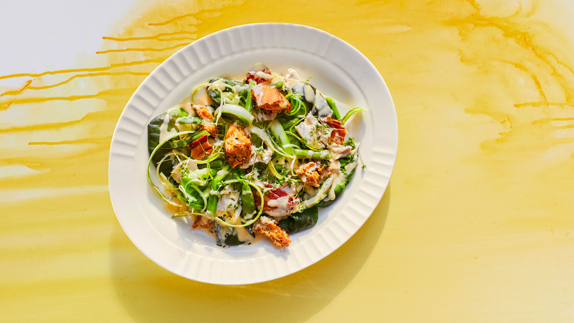 Sommersalater C ªsarsalat med kalkun og bacon kopi
