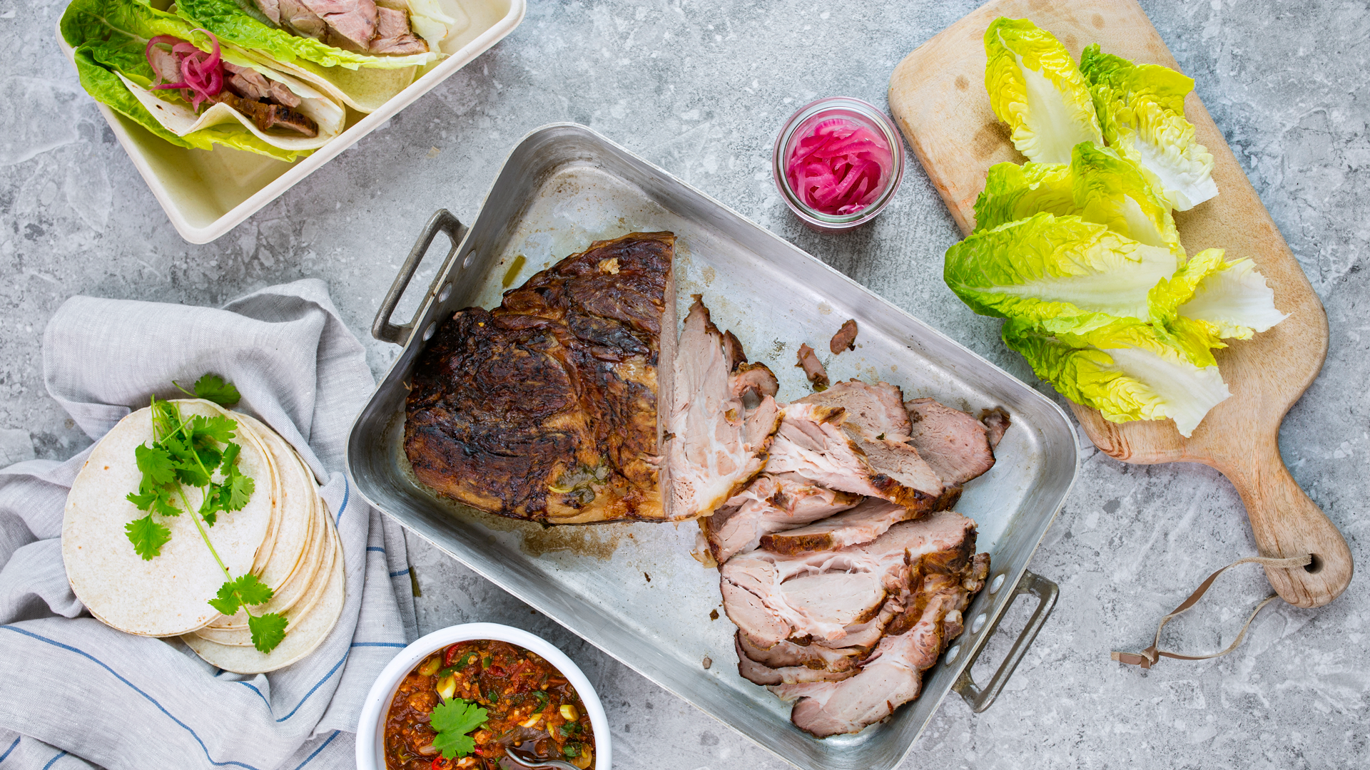 Takeaway Langtidsbakt svinenakke 6011