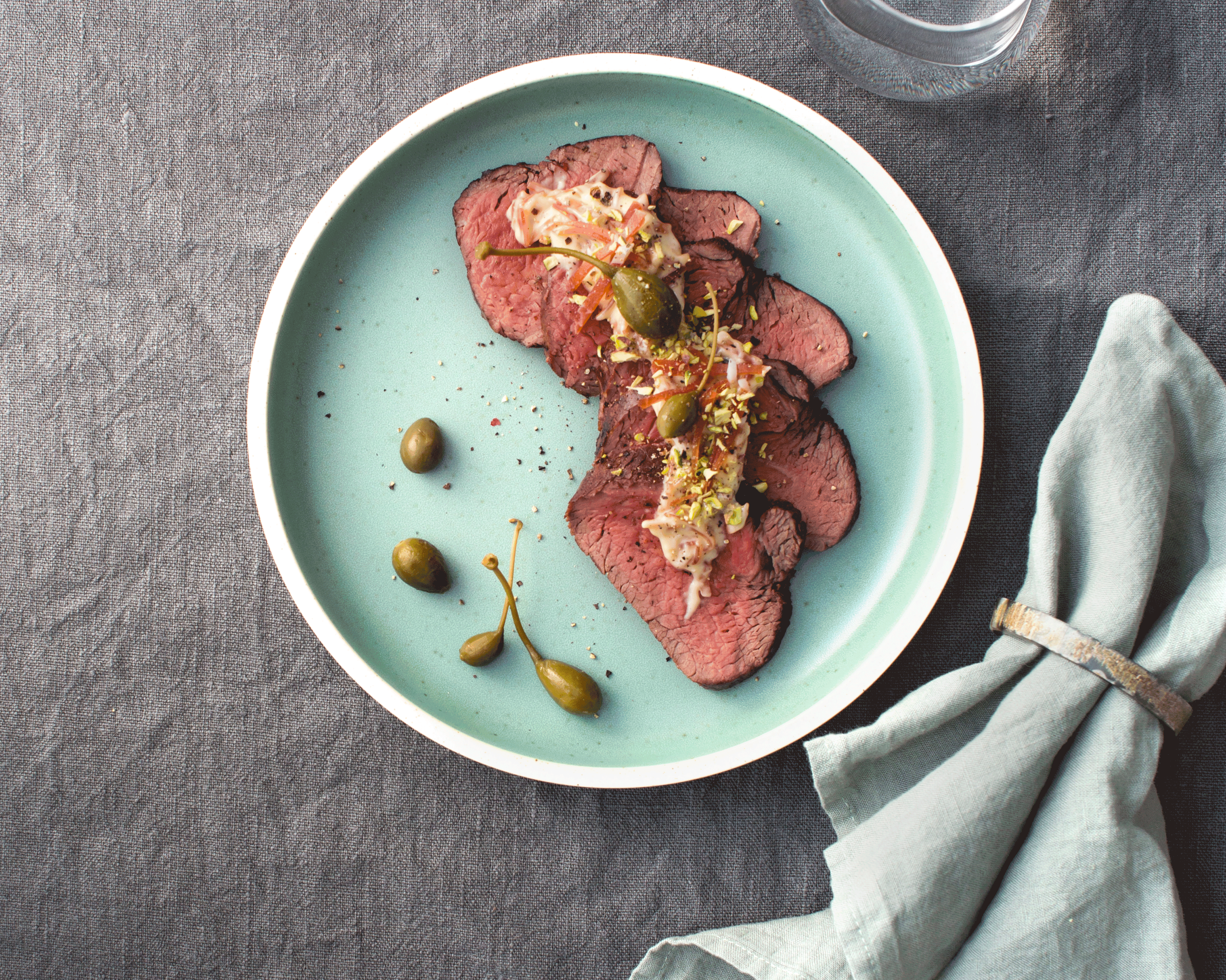 Mørbradfilet med spekeskinkeaioli