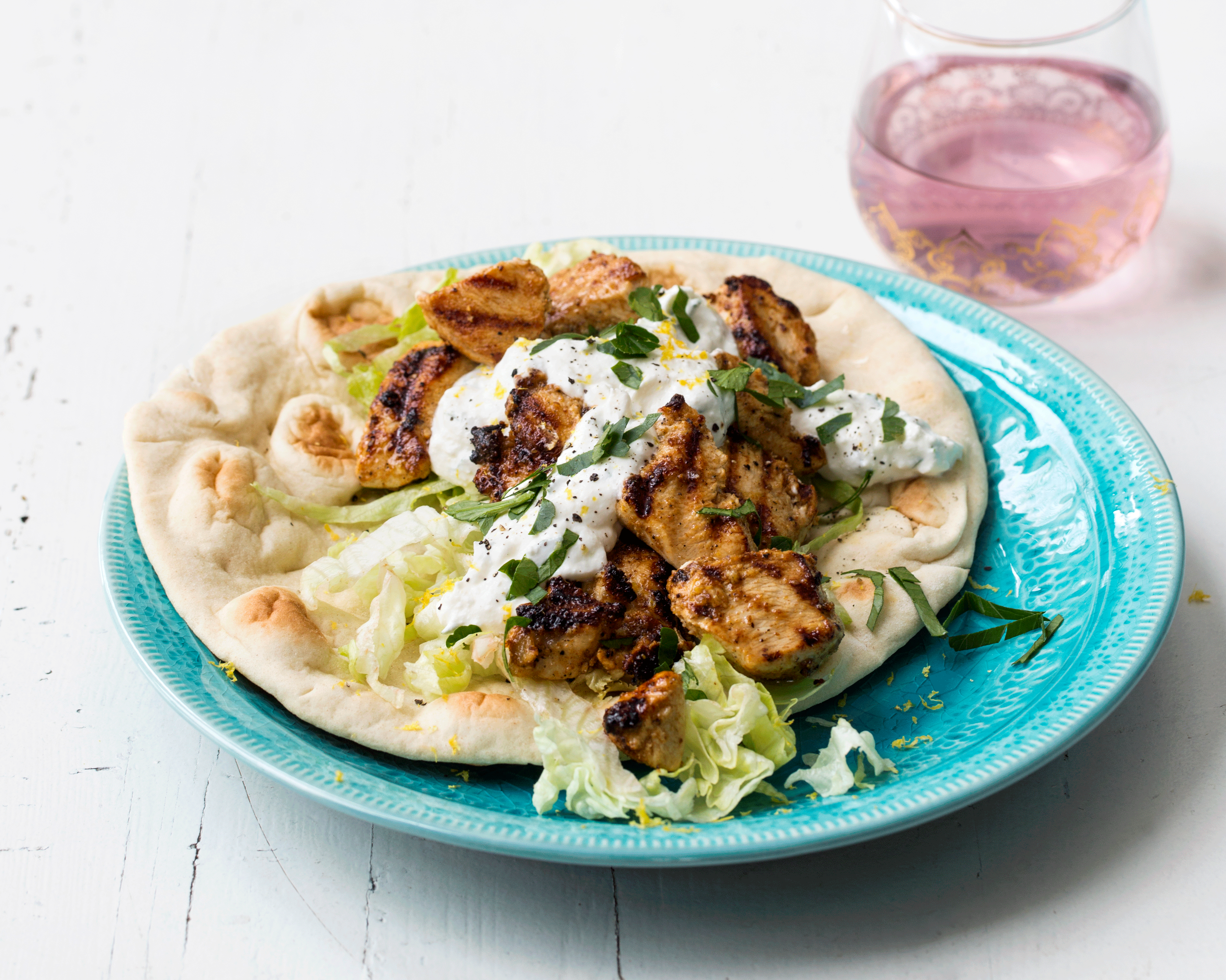 Kylling shawarma