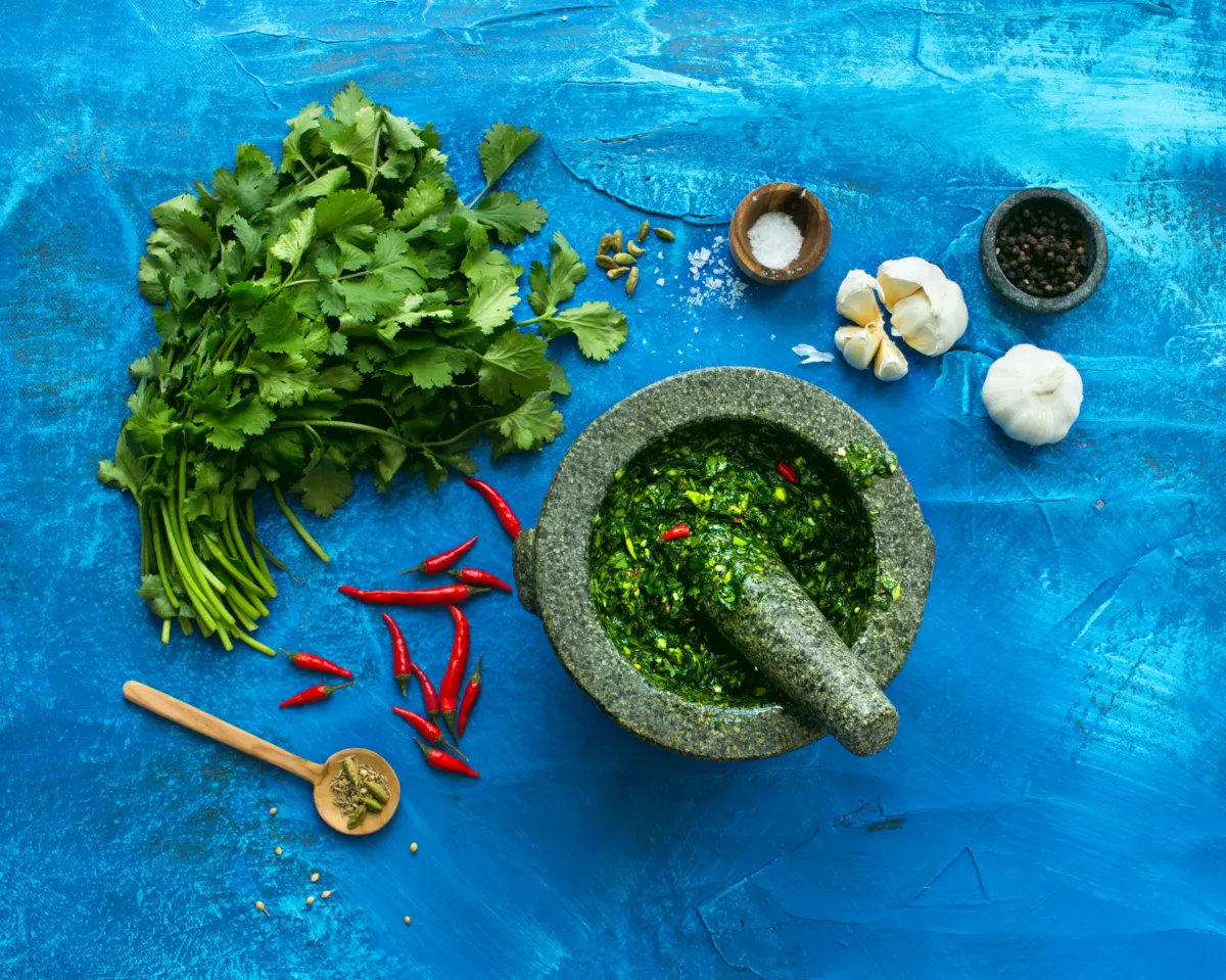 Zhug - Spicy saus fra Midtøsten