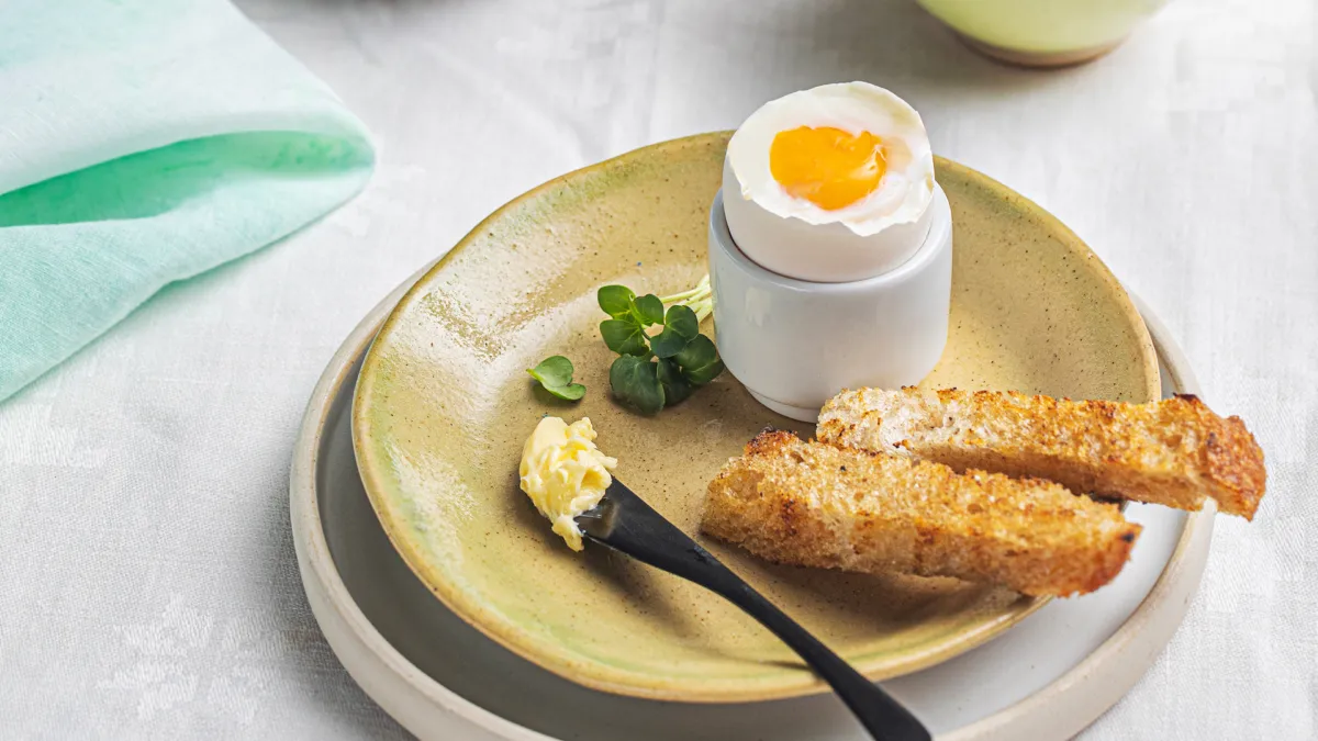 Eggs and soldiers