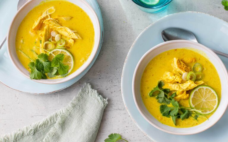 Asiatisk kyllingsuppe