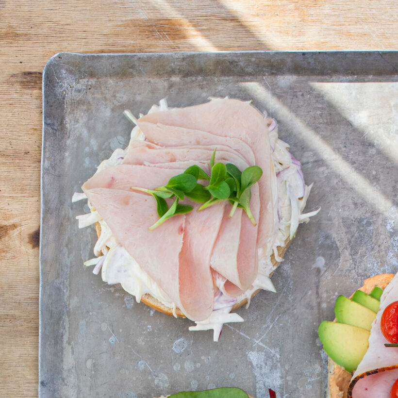 Bakerifristelser Bagels kalkunpålegg Kalkunnaturell
