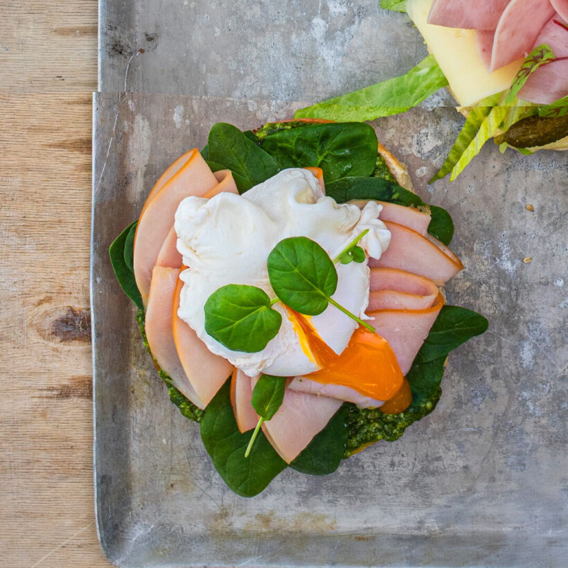 Bakerifristelser Bagels kalkunpålegg røkt
