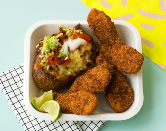 Diablo Tender med dobbelbakt potet