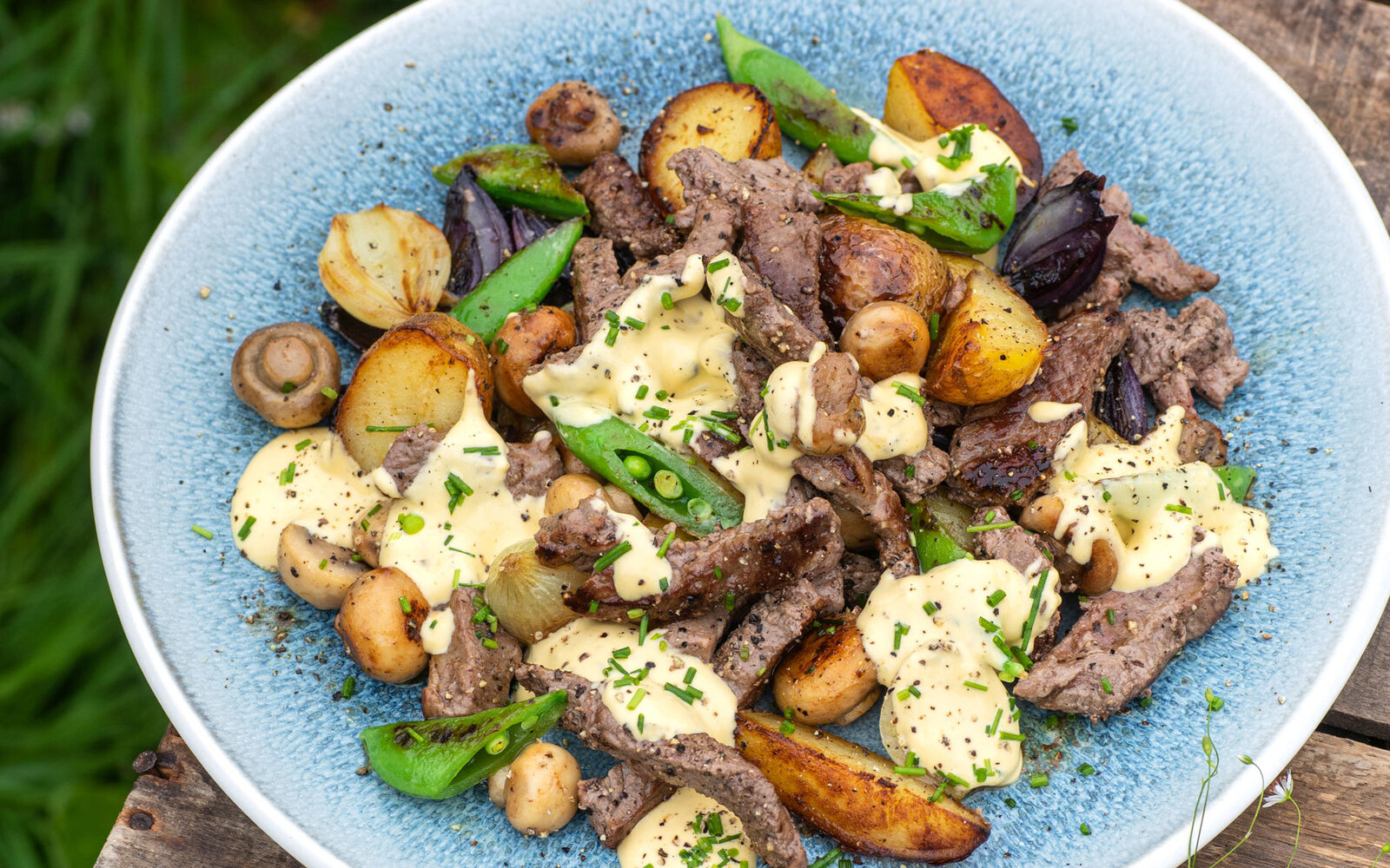 Biffsnadder Med Bearnaise Nortura PROFF biffsnadder-med-bearnaise-nortura-proff
